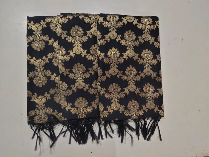 Maternity Black Banarasi Dupatta