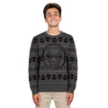 Black Panther Logo Adult Ugly Christmas Sweater-tvso