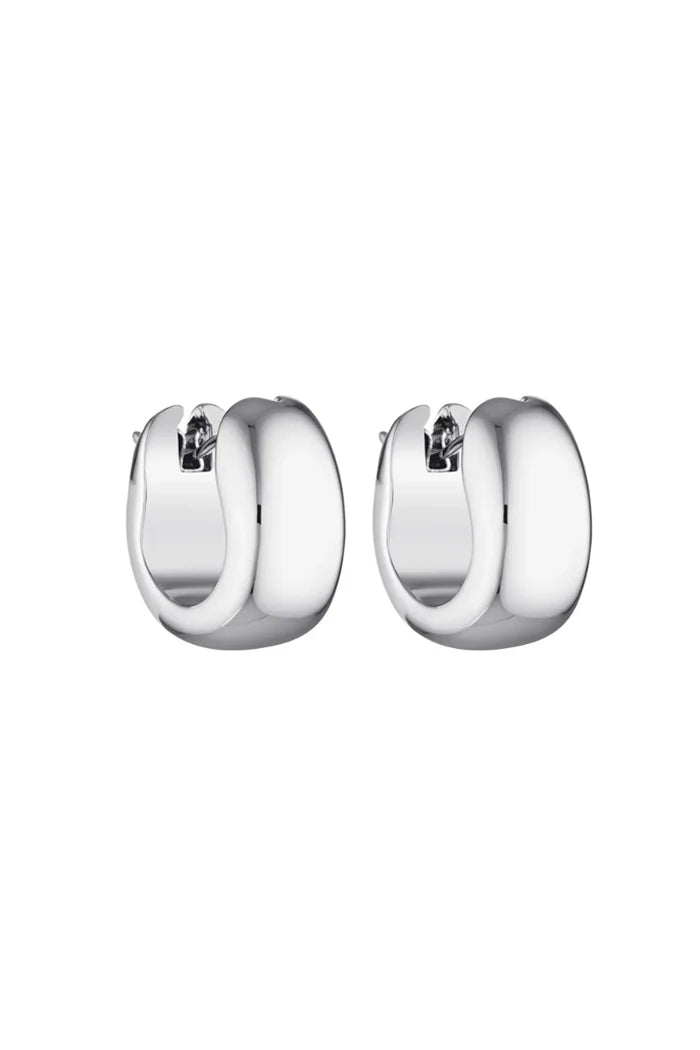 Blob Huggies - Silver - SODA Fashion Haus