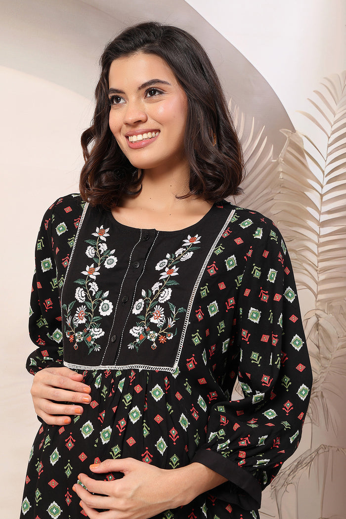 Bloom and Ease Cotton fabric; material is breathable and soft on skin.