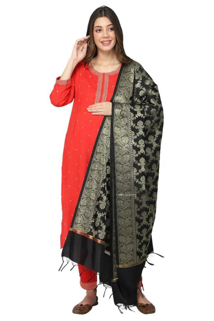 Blue Banarasi Dupatta