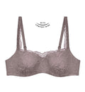 GREY TRIUMPH BODY MAKE UP ILLUSION LACE BALCONETTE BRA