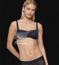 BLACK TRIUMPH BODY MAKE UP ILLUSION LACE BALCONETTE BRA