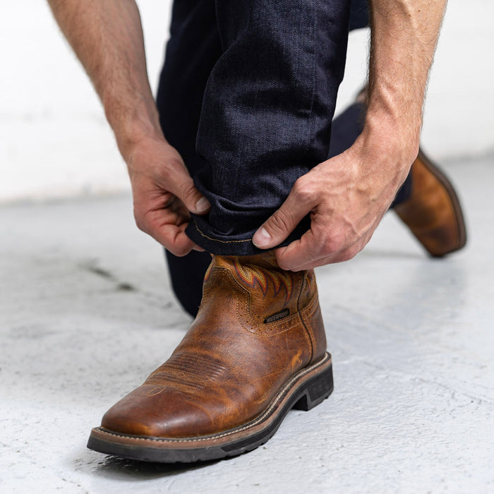 #2: boot-cut-dark-wash