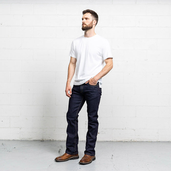 #3: boot-cut-dark-wash