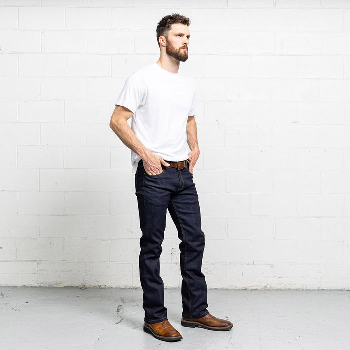 #7: boot-cut-dark-wash