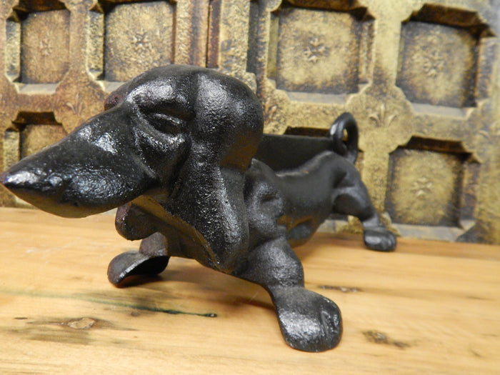 Boot Scraper Dachshund Dog Cast Iron-Jantiques LLC.