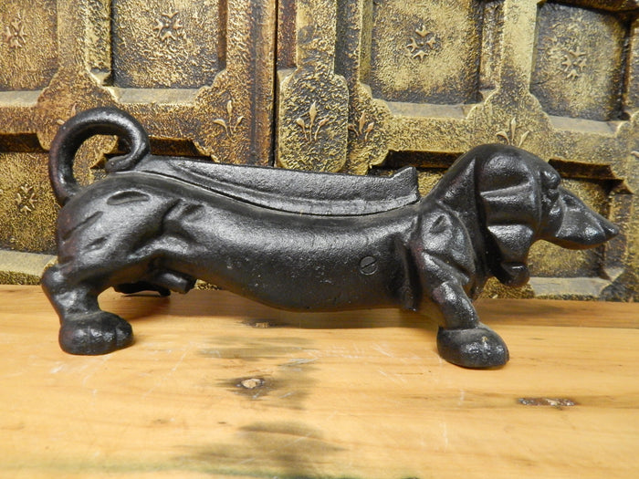 Boot Scraper Dachshund Dog Cast Iron-Jantiques LLC.