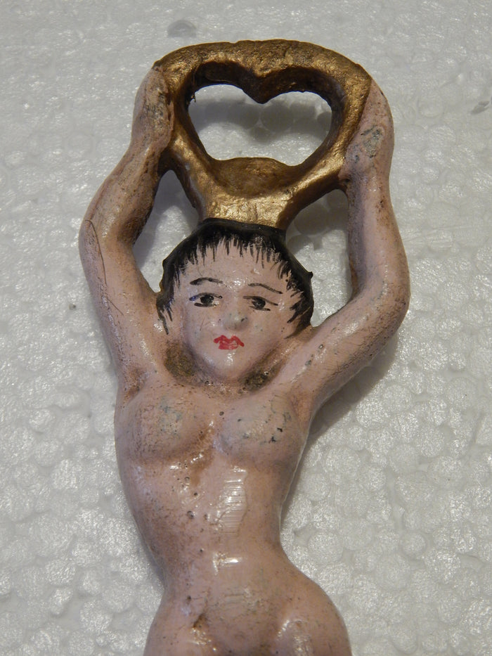 Bottle Opener -Cast Iron Lady Hand Held-Jantiques LLC.