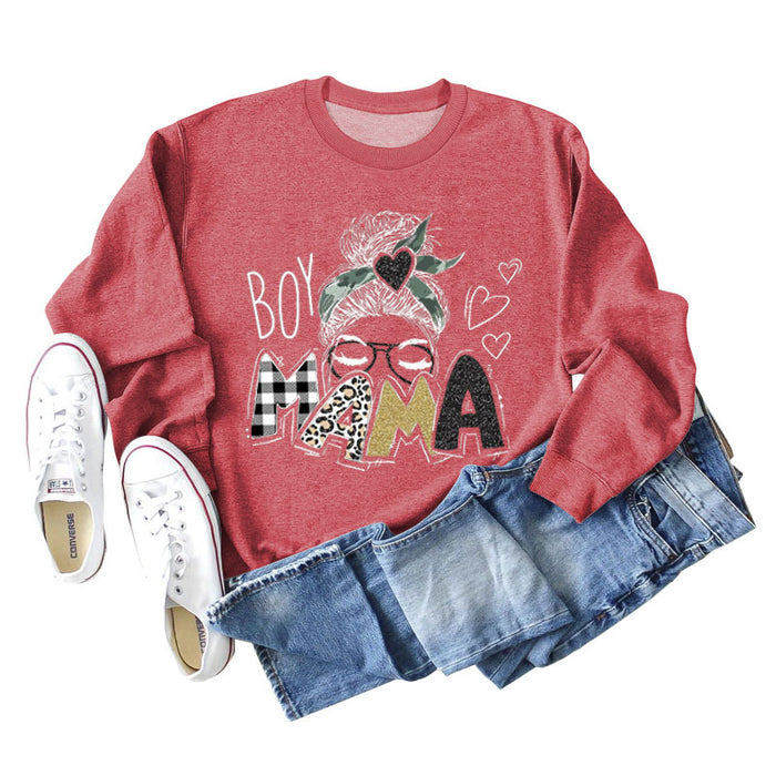 Red hoodie (white font color picture) / S