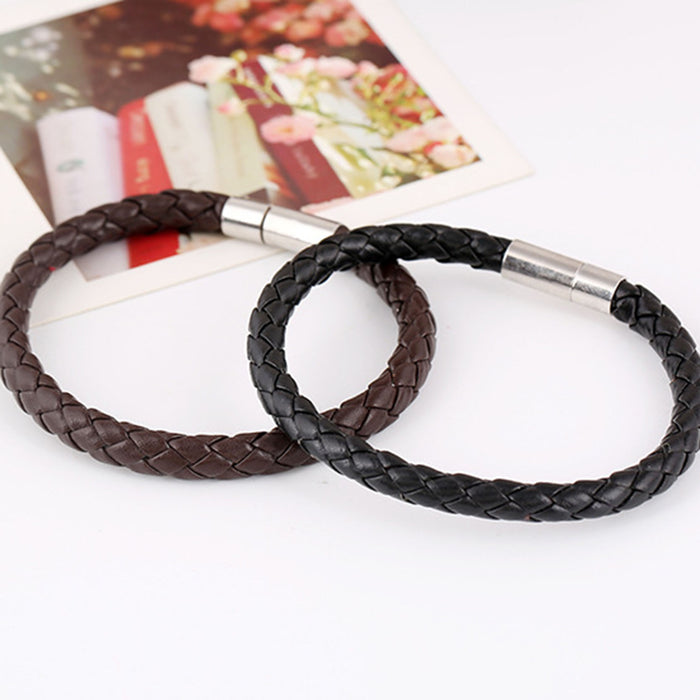 Braided Leather Bracelet