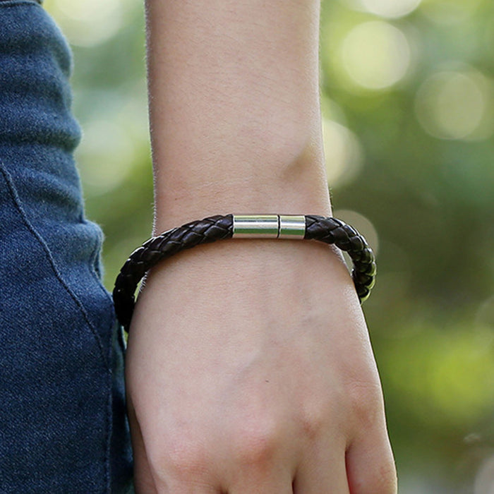 Braided Leather Bracelet