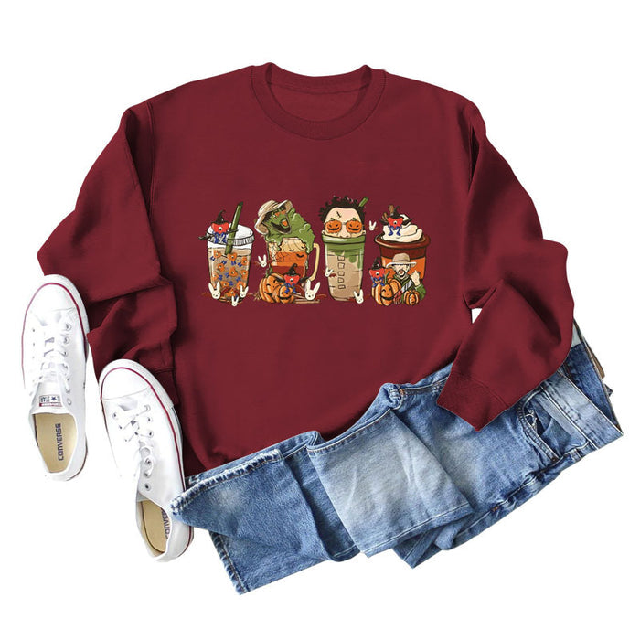 Wine red sweater (color picture) / S