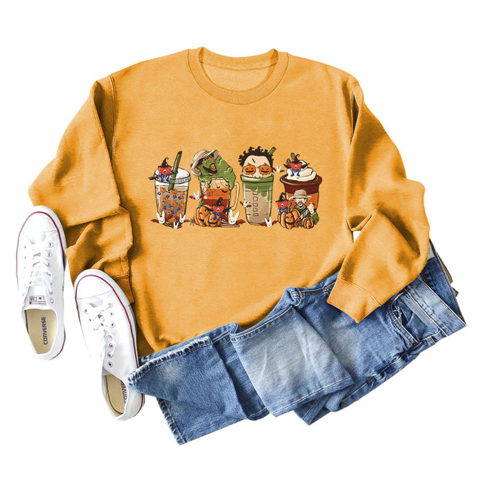 Yellow sweater (color picture) / S