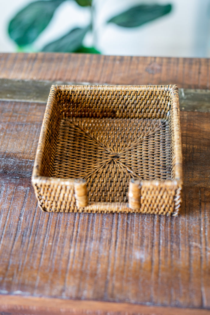 Burma Rattan Napkin Holder