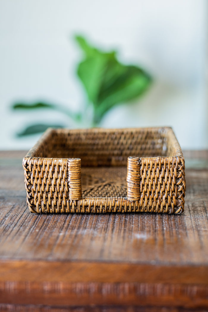 Burma Rattan Napkin Holder
