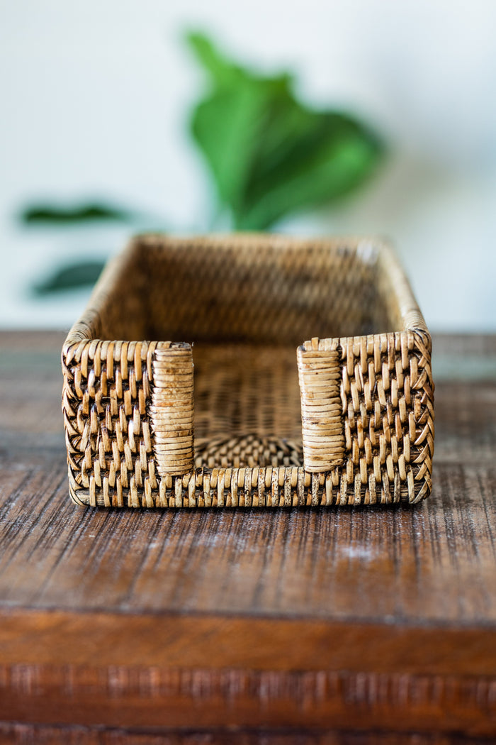 Burma Rattan Napkin Holder