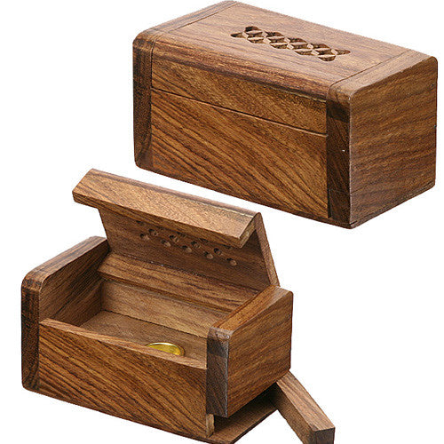 Burner: Wooden Cone Coffin