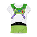 Buzz Lightyear Costume Juniors T-Shirt-tvso