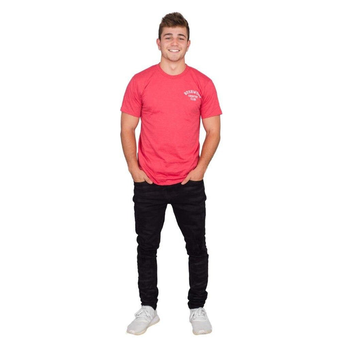 Caddyshack Bushwood Country Club Heather Red T-shirt-tvso
