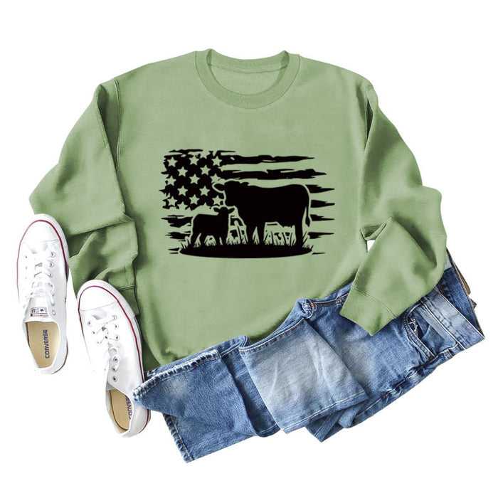Olive sweater (black color picture) / S