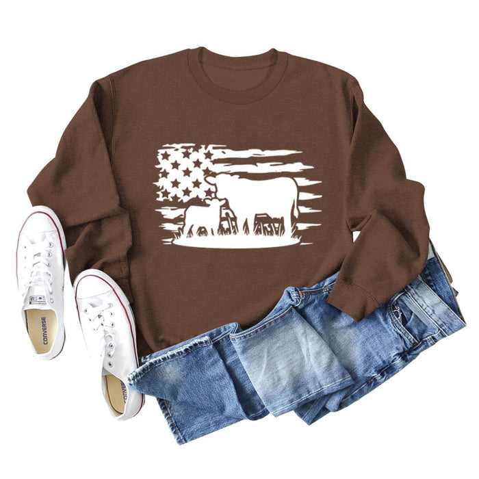 Coffee color sweater (white color picture) / S
