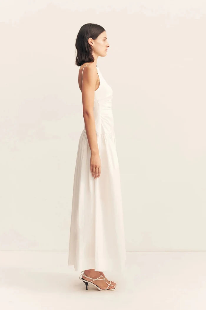 Campbell Square Neck Maxi Dress in Ivory by Shona Joy - Australian designer Dress | SODA Fashion Haus