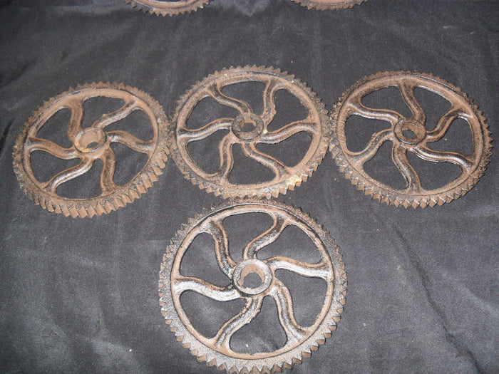 Cast Iron - Gears Twirl Shape-Jantiques LLC.