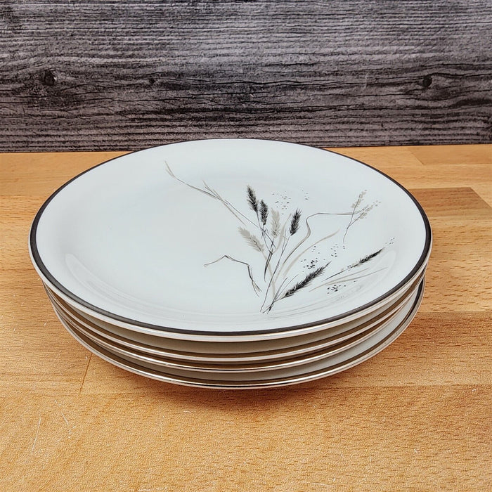 Ceres Easterling 4 Plate Set Bread Butter Wheat Pattern 6â€ 15cm Bavaria German