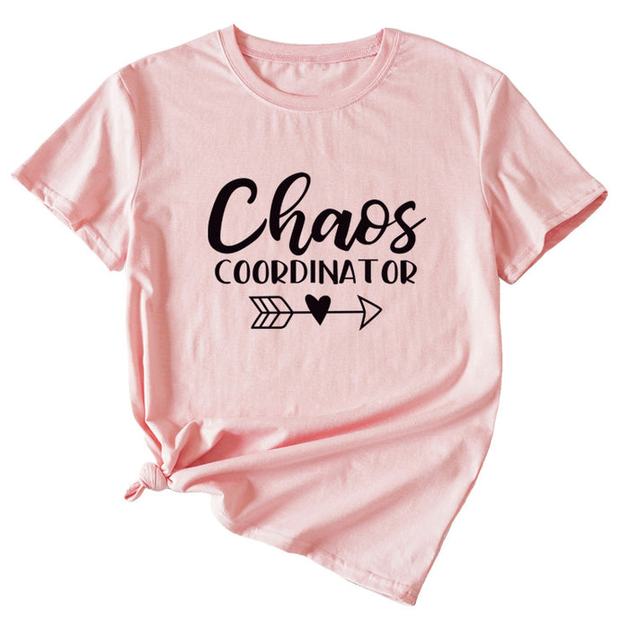 Pink (black font) / S