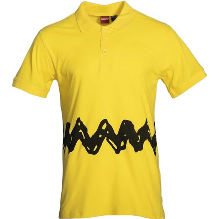 Charlie Brown Toddlers and Adults Replica Polo Halloween Cosplay Costume Shirt - TVStoreOnline