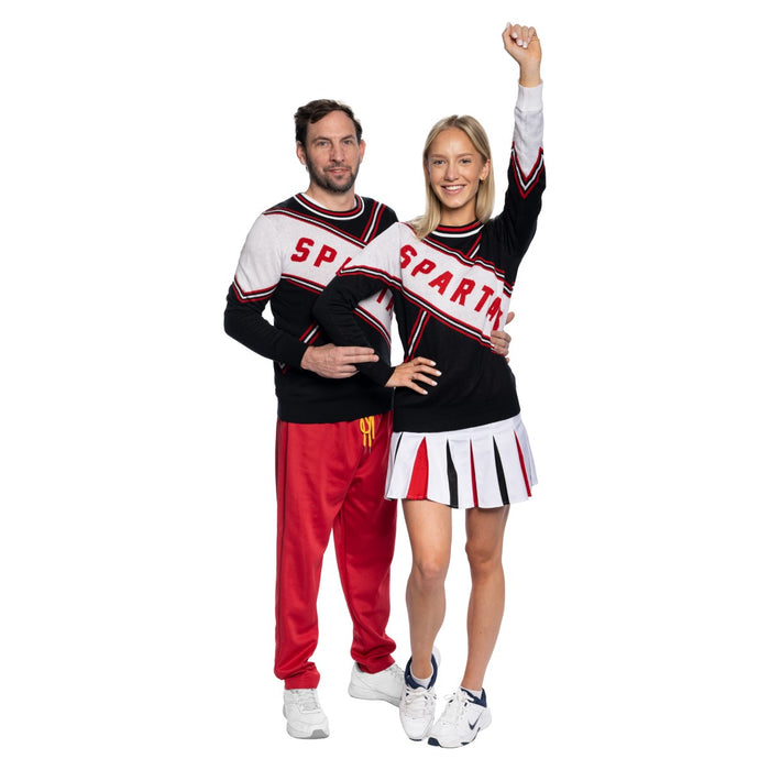 Cheerleader Halloween Costume for Mens Adult Varsity High School Cosplay