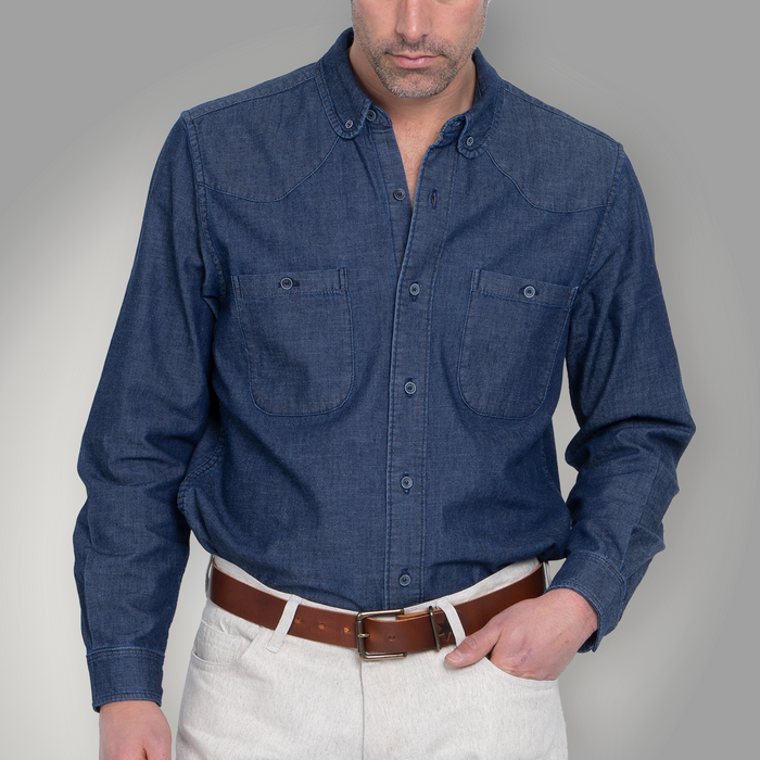 Chicago Club Button Down - Indigo