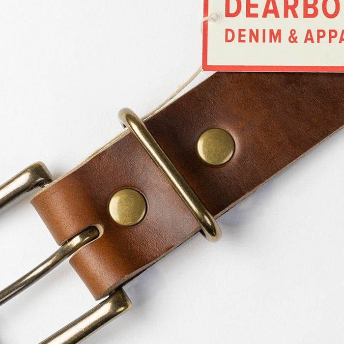 #1: Chicago Tan Leather Belt