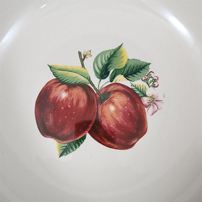 China Pearl Casuals Apples 4 Salad Plate Set Dinnerware Tableware 7 5/8"