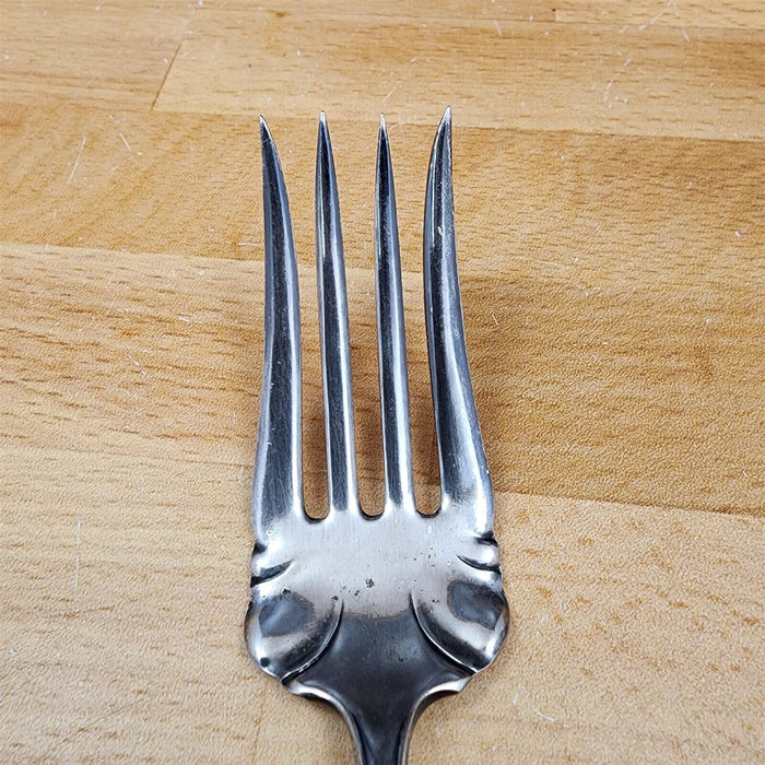 Chipped Beef Fork Marcella Silverplate 1905 by Oneida 6 5/8in (16cm)