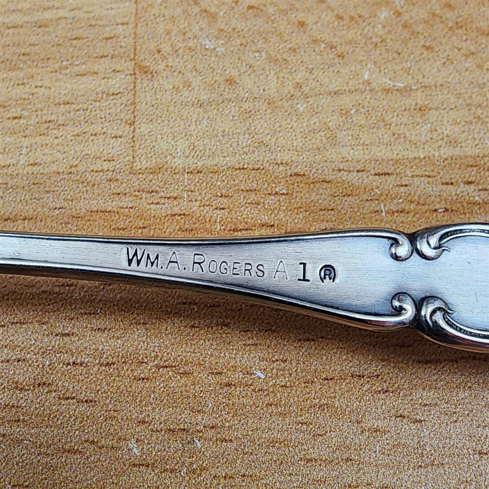 Chipped Beef Fork Marcella Silverplate 1905 by Oneida 6 5/8in (16cm)