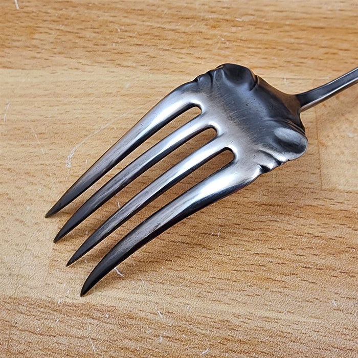Chipped Beef Fork Marcella Silverplate 1905 by Oneida 6 5/8in (16cm)