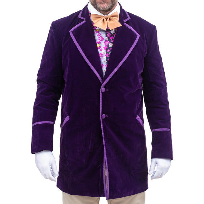 Chocolate Factory Owner Deluxe Complete Set Halloween Costume Cosplay