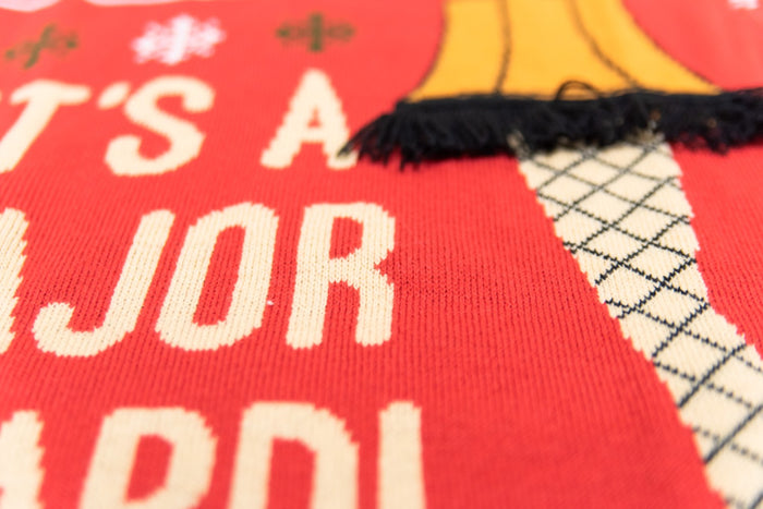 Christmas Story Leg Lamp Sweater