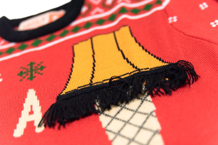 Christmas Story Leg Lamp Sweater