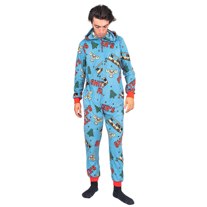 Christmas Vacation Bathroom's Full Pajama Jumpsuit