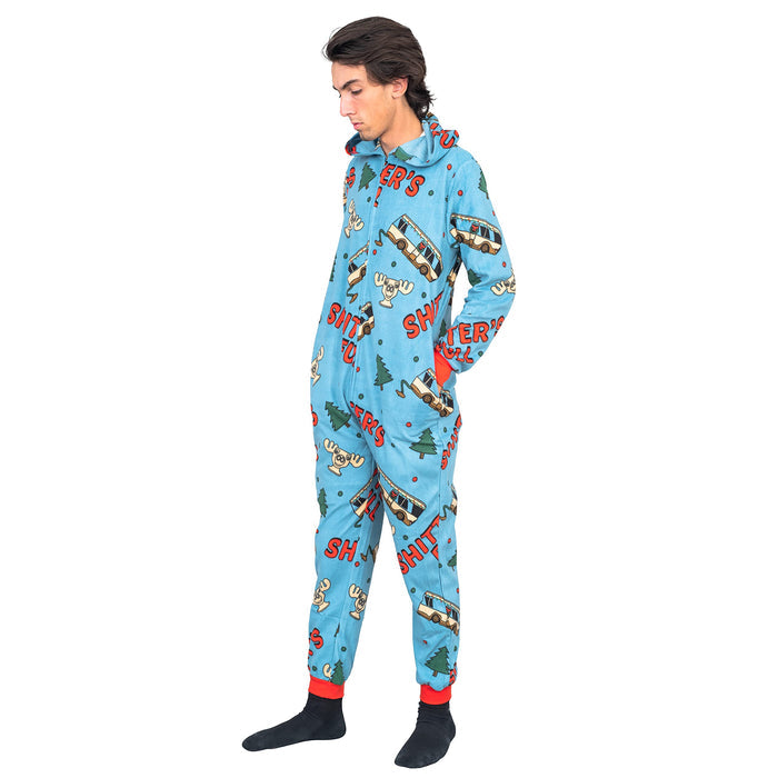 Christmas Vacation Bathroom's Full Pajama Jumpsuit