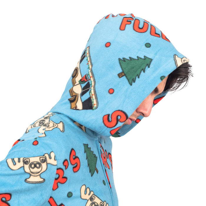 Christmas Vacation Bathroom's Full Pajama Jumpsuit