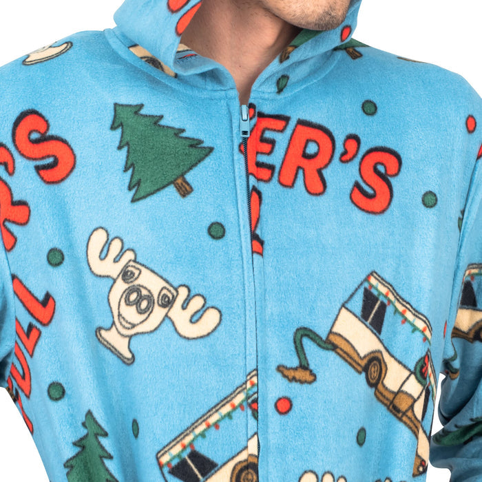 Christmas Vacation Bathroom's Full Pajama Jumpsuit