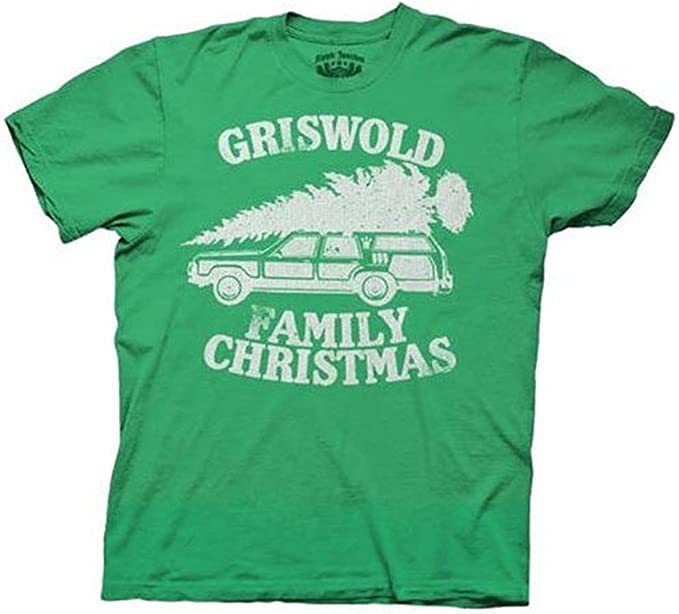 Christmas Vacation Green Griswold Family Christmas GREEN Adult T-shirt Tee