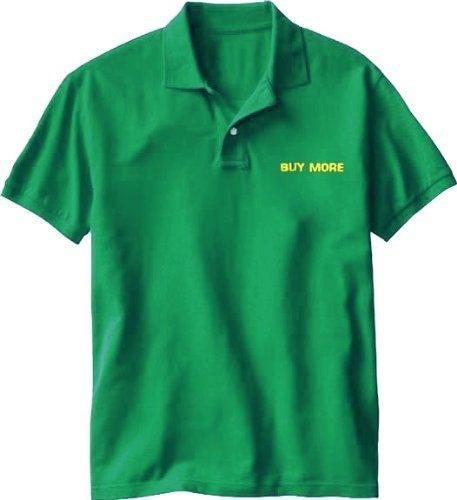 Chuck Buy More Electronics Store Employee Costume Tee Polo-tvso