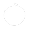 Classic Basic Chain 925 Sterling Silver Lobster Clasp Adjustable Necklace Chain Fashion Jewelry for Women