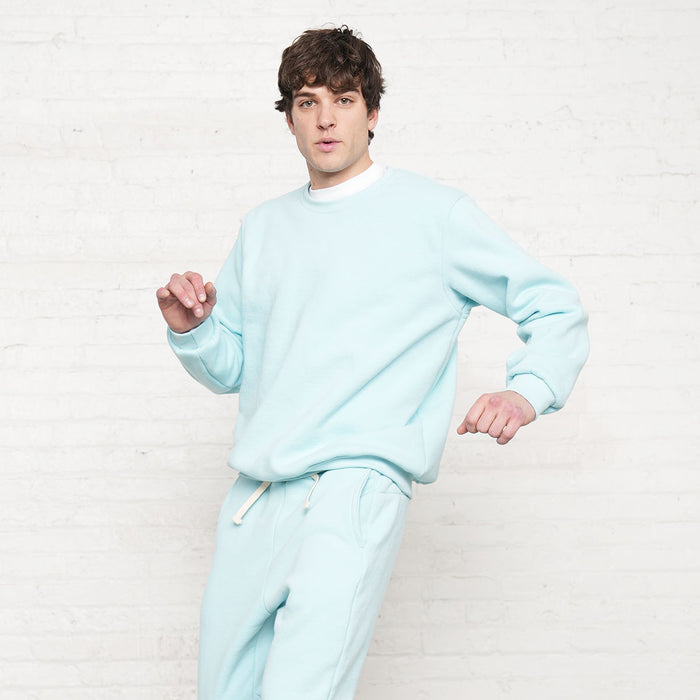 Collegiate Sweatshirt - Crystal