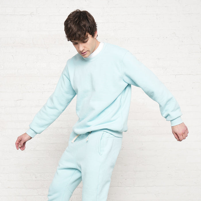 Collegiate Sweatshirt - Crystal